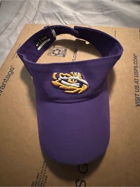 Nike Purple LSU Visor